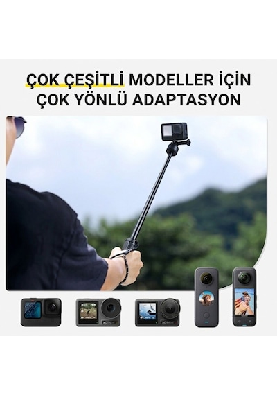 Ulanzi Mt-74 Go-quick Iı 52 Cm Manyetik Aksiyon Kamera Tripodu Uzatma Çubuğu - T045gbb1