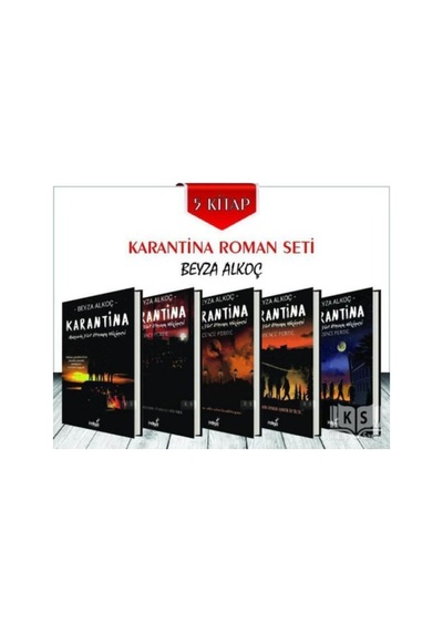 Karantina 5 Kitap Set Ciltli Beyza Alkoç Indigo Kitap