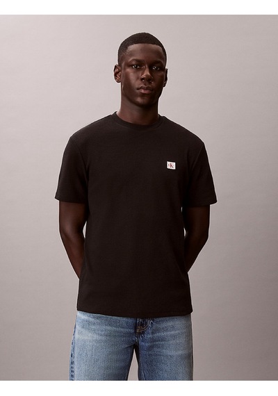 Calvin Klein Erkek T Shirt Lv04rd008g Ub1 Siyah Siyah