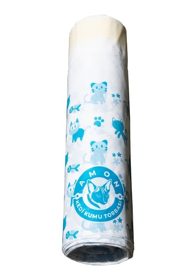 Ultra Güçlü Kedi Kumu Torbası 85x50 Cm Yırtılmaz Kalın Poşet Büyük Boy 7 Adet