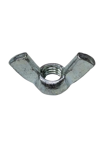 Norm Kelebek Somun Kaplamalı Metrik 5 MM Beyaz 20'Lu Paket