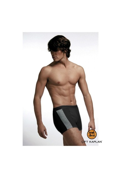 Çift Kaplan 850 Erkek Biyeli Elastanlı Boxer