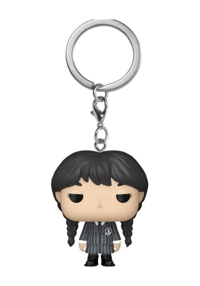 Funko Pop Pocket Keychain Wednesday Addams