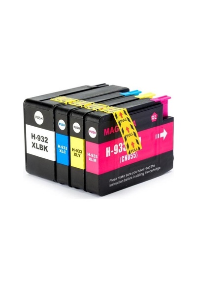 Asyaink Hp 932Xl/933Xl Uyumlu Kartuş Seti