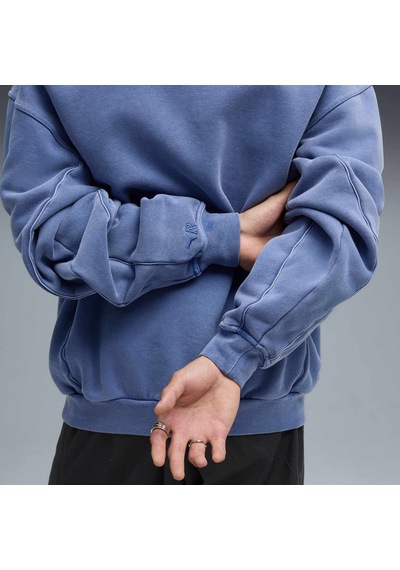 Puma X Represent Erkek Kapüşonlu Sweatshırt 632542 78 Mavi