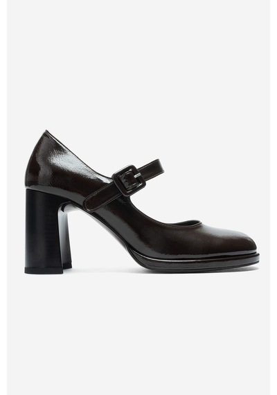 Luvi Shoes Chrısta Kahverengi Açma Kadın Topuklu Ayakkabı