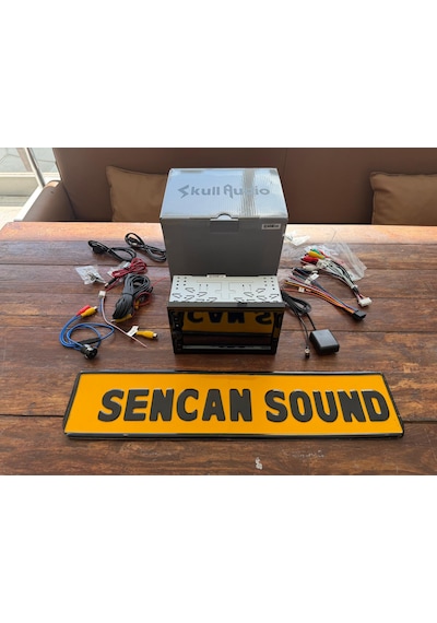 Skull Audio 7inç Carplayli Android Double Teyp 2+32gb Ahd Geri Görüş Kamera