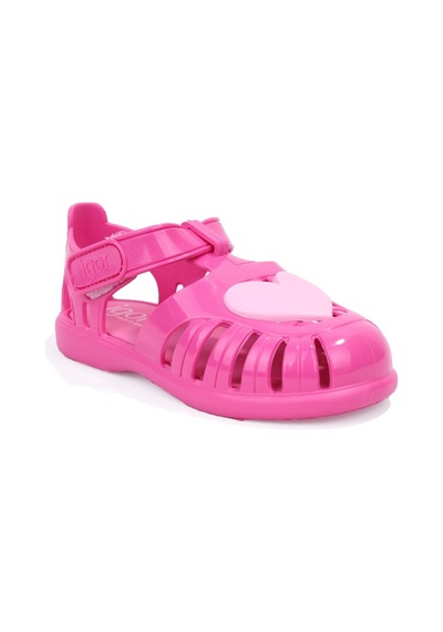 Igor S10310 Tobby Gloss Love Fuşya Günlük Kız Çocuk Sandalet