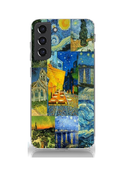 Samsung Galaxy Uyumlu S22 Silikon Desen067 Çok Renkli