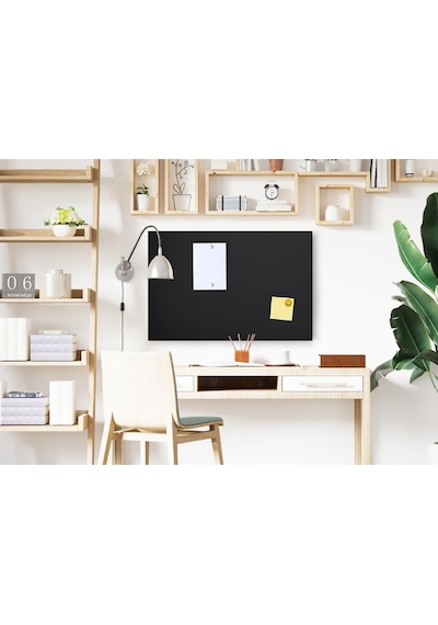 Dekoratif Mıknatıslı Magnet Panosu 50 x 70 CM Siyah