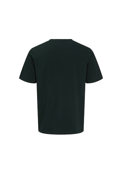 Jack & Jones Erkek Gögüs Baskili Bisiklet Yaka Tisört - Munk - 12298430 Çok Renkli