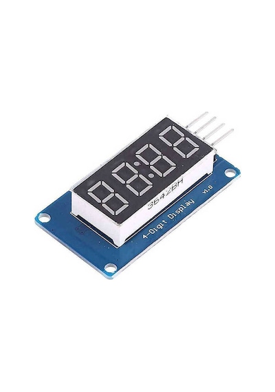 4 Lü 7-segment Tm1637 Kırmızı Led Display Modülü Arduino Uyumlu Dijital Gösterge