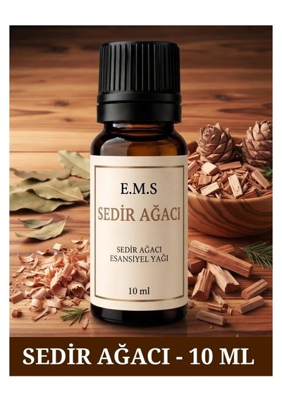 Sedir Ağacı Esansiyel Uçucu Yağ Buhurdanlık Yağı Difüzör Esansı Oda Kokusu Esansı Mum Esansı 10 Ml.
