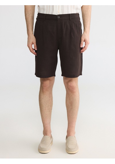 Lcw Vision Kahverengi Regular Fit Erkek Şort
