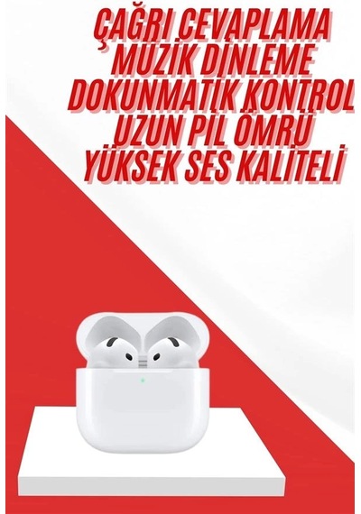 Mey İthalat 4.nesil Bluetooth Kulaklık Yüksek Ses Kaliteli Dokunmatik Kontrol Özellikli Diğer
