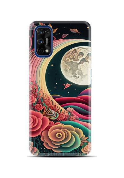 Realme 7 Pro Kılıf Boutique Baskılı Resimli Platonik Ay Pcode -073