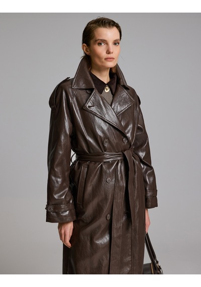 Pierre Cardin Kahverengi Deri Ceket 50329292-vr029