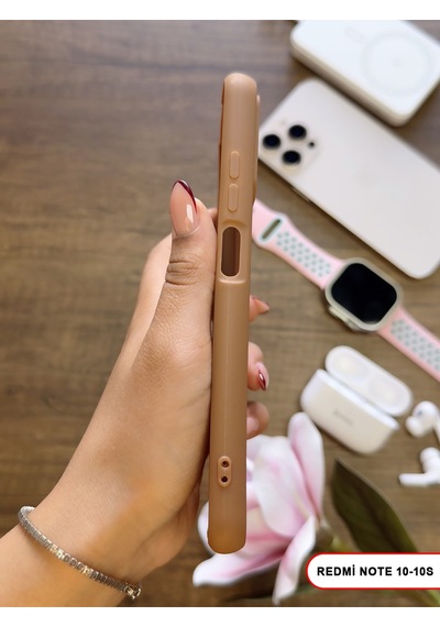 Redmi Note 10 / 10s Uyumlu Kamera Korumalı Darbeye Dayanıklı Renk Atmayan Keep Silikon Kılıf Kahverengi Redmi Note 10 / 10s Uyumlu Kamera Korumalı Darbeye Dayanıklı Renk Atmayan Keep Silikon Kılıf Kahverengi