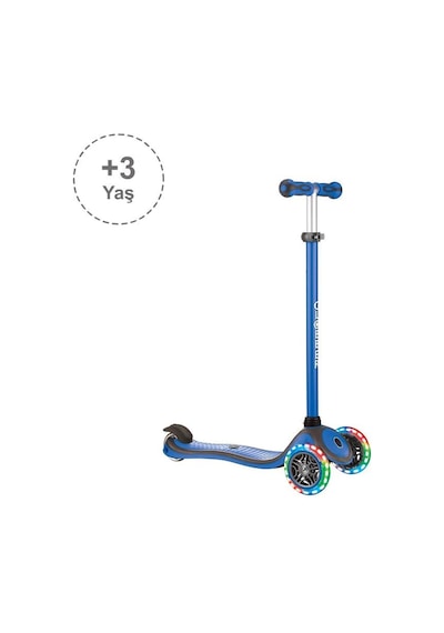 Globber Primo Plus Işıklı Scooter - Lacivert Lacivert