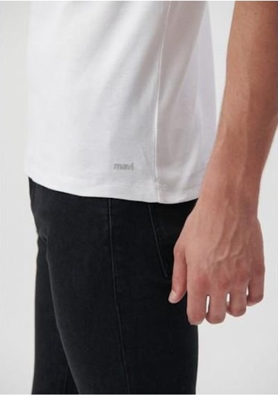 Mavi 063747-620 Erkek Beyaz T-shirt Beyaz