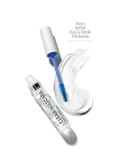 Avon Clear Mascara Kaş ve Kirpik Maskarası Şeffaf