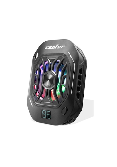 Subzero Hd10 Telefon Buz Soğutucu Fan Isı Gösterge Led Beyaz