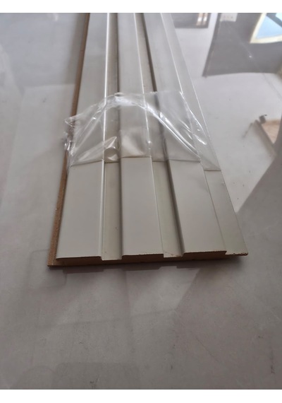 Mr Clk Premium Bitiş Çıtalı Tam Takım Duvar Paneli - 3d Görünümlü Modern Slat Duvar Kaplama Kumbeji