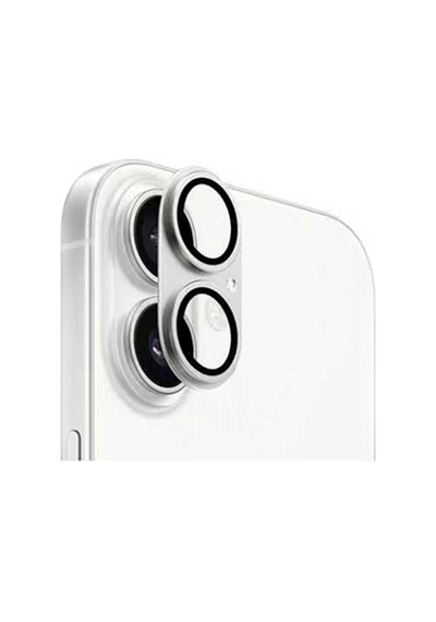 Apple Uyumlu iPad iPhone 17 Zore Cl-20 Kamera Lens Koruyucu Gümüş