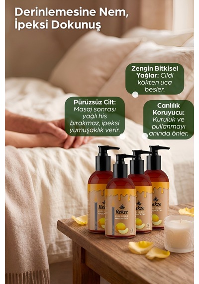 4 Lü Kavun Aromalı Yenilebilir Erotik Vücut Masaj Yağı 20 Ml X4 - 305853701