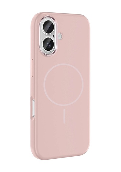 Apple Uyumlu iPhone 16 Kılıf M-safe Şarj Özellikli Metal Kamera Çerçeveli Zore Edi Silikon Kapak