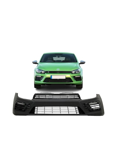 Volksvagen Scirocco 2015.2018 Plastik Boyasız R Ön Tampon