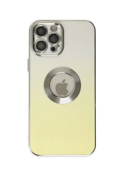 Apple iPhone Uyumlu   12 Pro Max Kılıf Best Silikon - Sarı