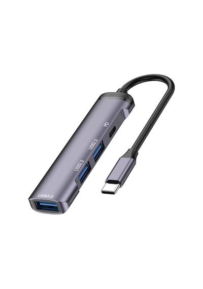 Taplin Tk-129 Type-c To Usb 4port Usb Hub Converter Dönüştürücü