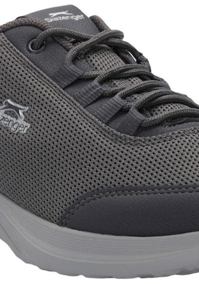 Slazenger Equınox I Büyük Beden Erkek Koyu Gri Koşu & Yürüyüş Spor Ayakkabısı