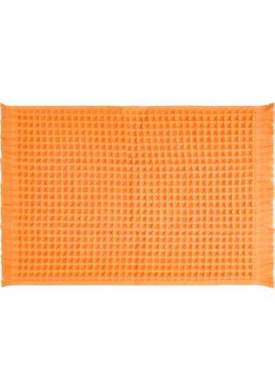 Soft Waffle Mutfak Havlusu - Turuncu - 30x45 Cm Çok Renkli