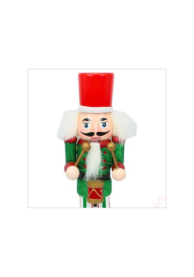 Kurşun Asker, Ahşap Fındıkkıran 18cm - Davulcu