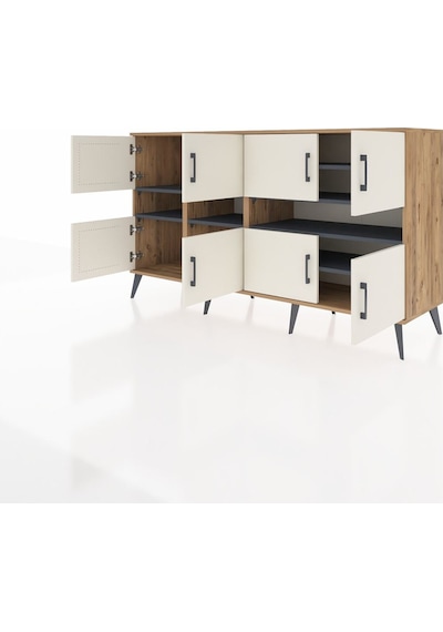 Kronos Konsol 8 Raflı 8 Kapaklı 176x59x99 Çam-aytaşı/antrasit Çam-aytaşı/antrasit Kronos Konsol 8 Raflı 8 Kapaklı 176x59x99 Çam-aytaşı/antrasit Çam-aytaşı/antrasit