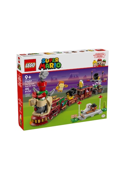 LEGO® Super Mario™ Bowser Ekspres Treni 71437 - 9 Yaş ve Üzeri Çocuklar için Nintendo® Karakteri İçeren Yaratıcı Oyuncak Yapım Seti(1392P)