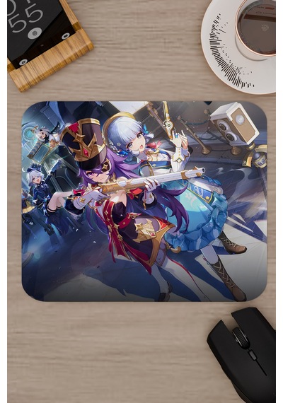 Chevreuse Genshin Impact Anime Gacha V5 - 22x18 Gaming Mouse Pad Fare Altlığı