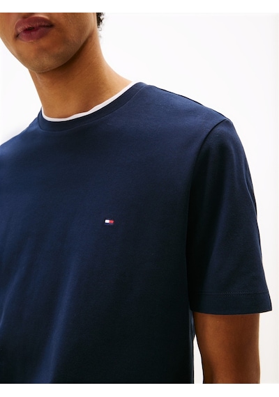 Lıght Interlock Tee Erkek Mavi T-shirt - Mw0mw37508