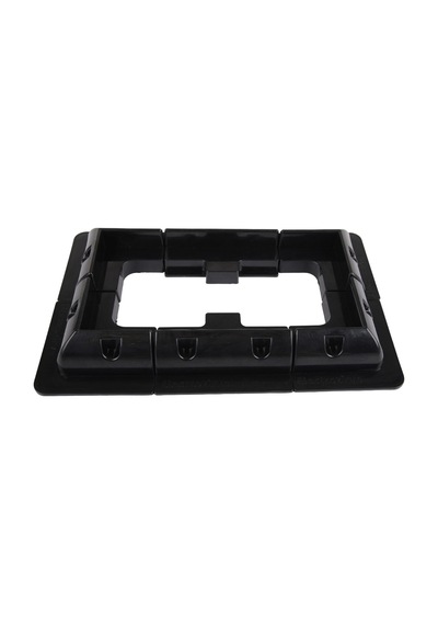 Güneş Paneli Montaj Braket Set 6 Parça Siyah