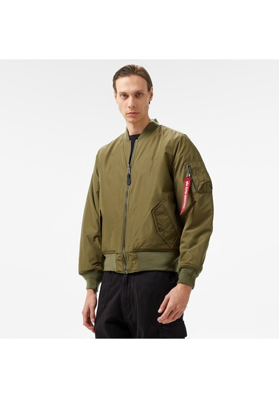 Alpha Industrıes Alpha Industries Reversible Onion Quilted Ma-1 Flight Unisex Yeşil Ceket