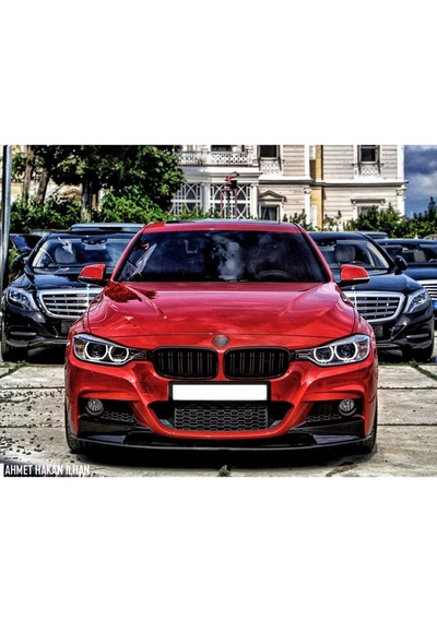 Bmw 3 Serisi F30 2012-2018 M3 Böbrek Cift Cizgi