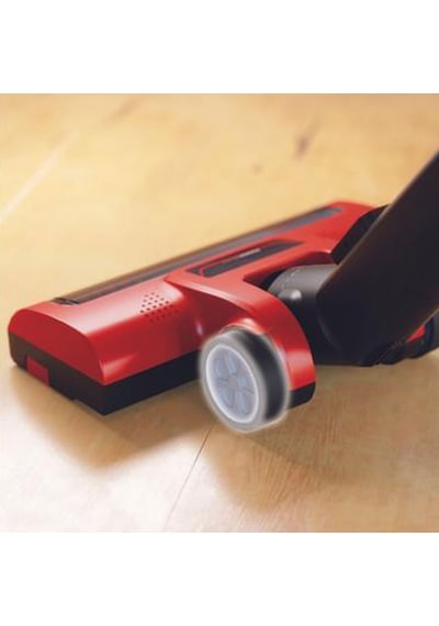 Einhell TE-SV 18Li Akülü Dikey Süpürge + Fastcharger 5.2 Ah Kırmızı