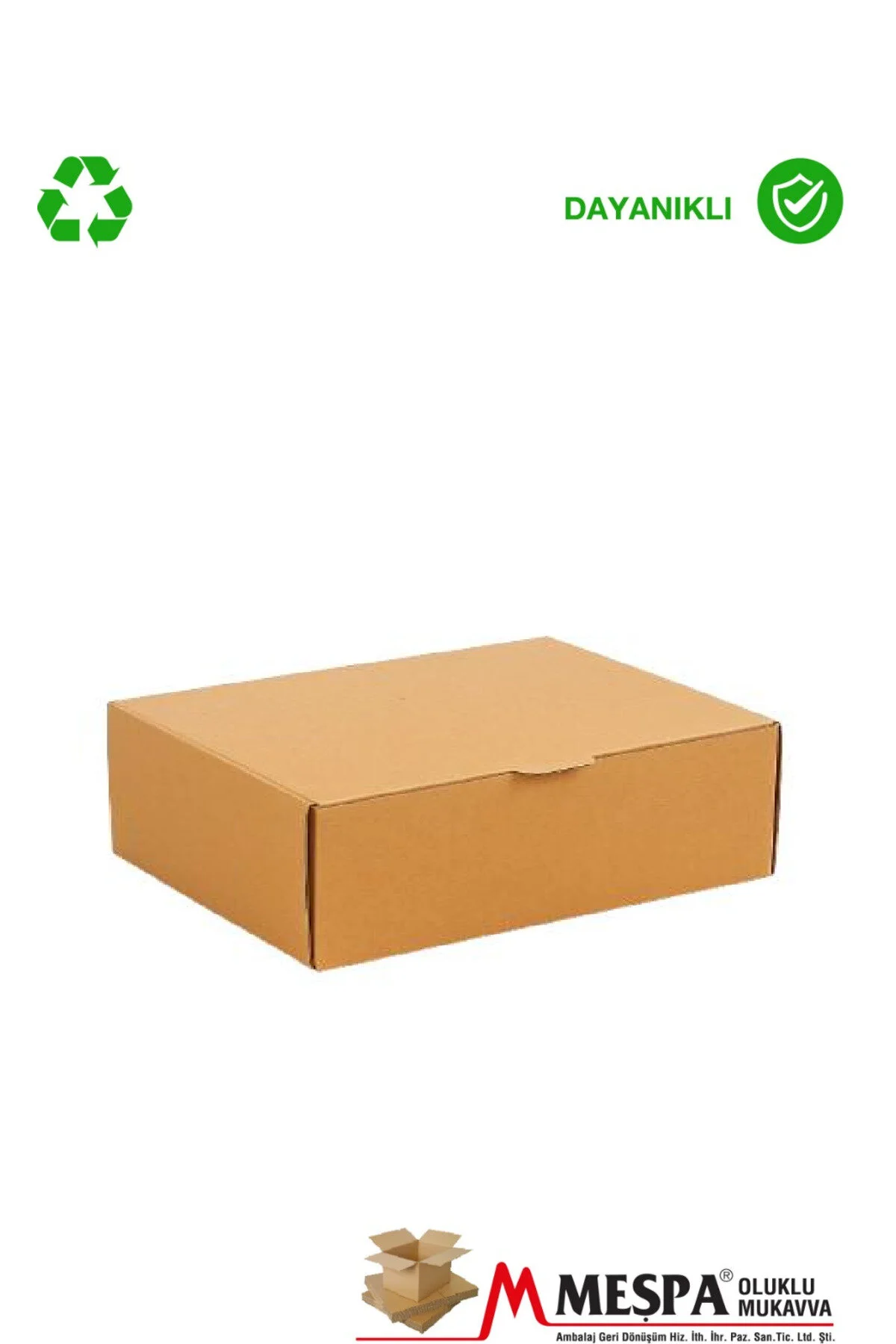 Küçük Boy Kargolama Ve Taşıma Kutusu 50 Li 25 X 24 X 9 Ksk E Dalga 50 Adet
