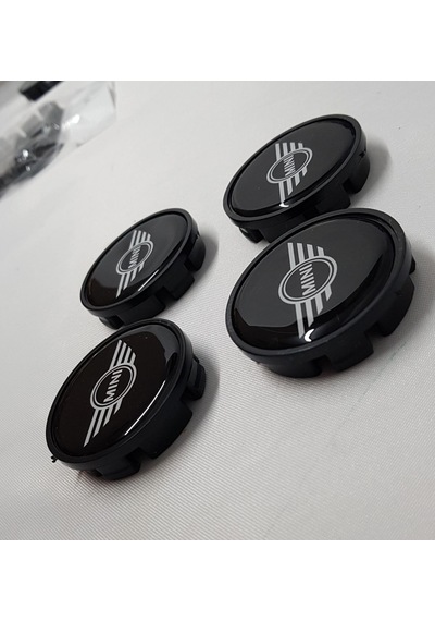 Jant Göbeği Mini Cooper 65-60 60Mm Yuva Plasto 4Lü Set Siyah