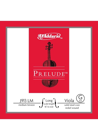 Daddario J913lm Viyola Tek Tel Prelude, Long Scale Medium Sol-