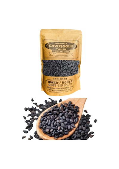 Bozkırlı Çavuşoğlu Doğal Siyah Susam 100 G