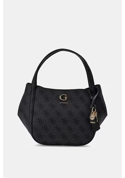 Guess Coleen Logo Satchel Kadın El Çantası Hwsg9756050 Siyah
