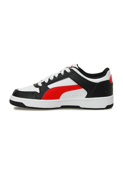 Puma Rebound Joy Low Siyah Kadın Sneaker Siyah-beyaz-kırmızı Çok Renkli
